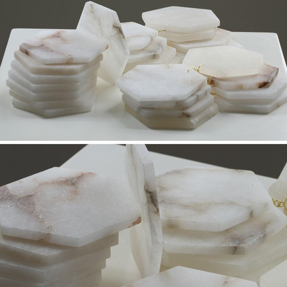 Natural Marble Alabaster Modern Chandelier