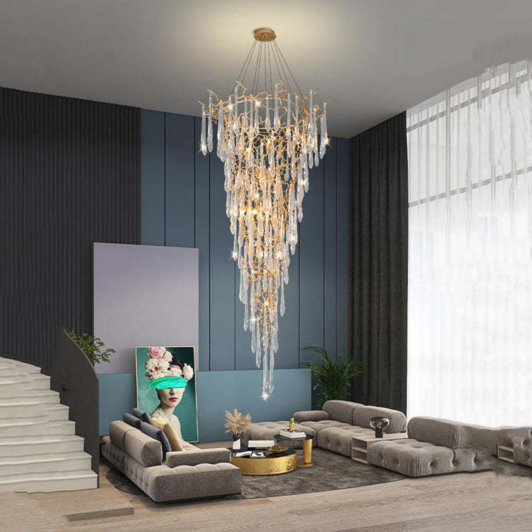 Vanta Branch Crystal Chandelier 47”, 59”, 71”, 95”