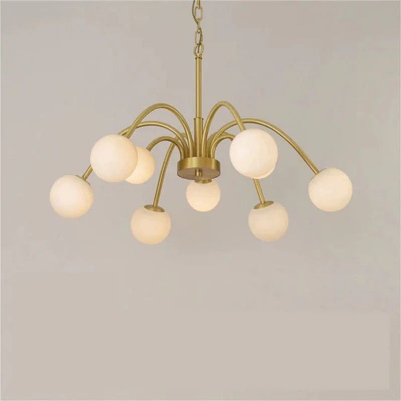Alabaster Radial Chandelier - jchandelier