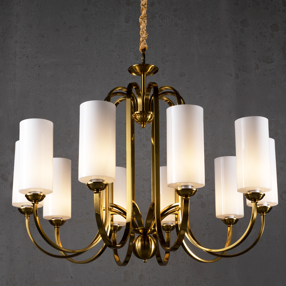Vintage Brass Chandelier