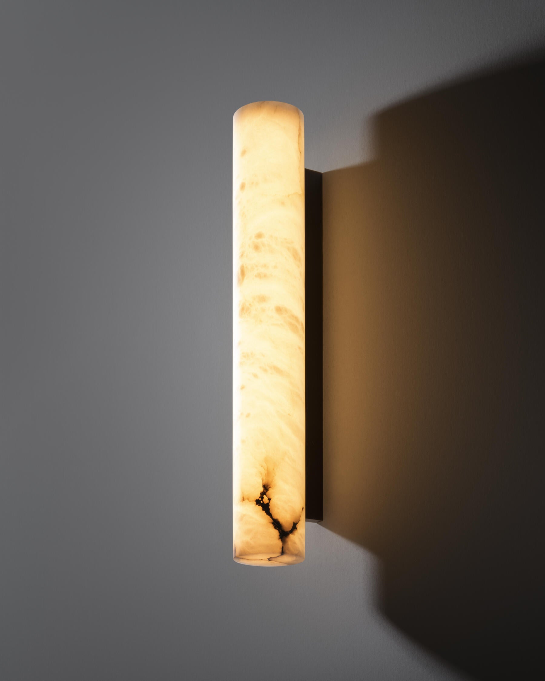 Venus Modern Linear Alabaster Wall Sconce 3"4.7"