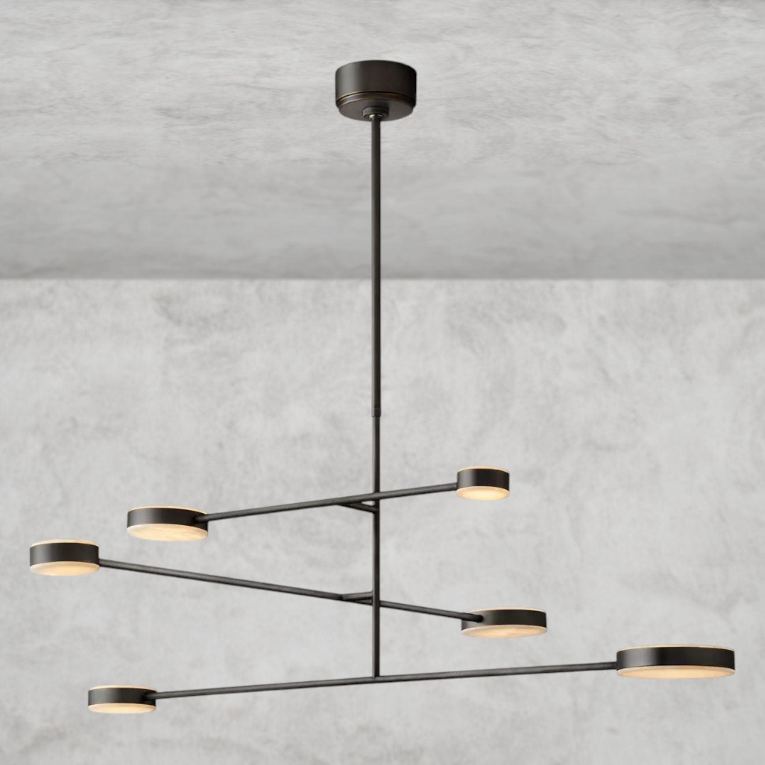 46" / Bronze Alexander Mobile Chandelier 36", 46", 60", 72"