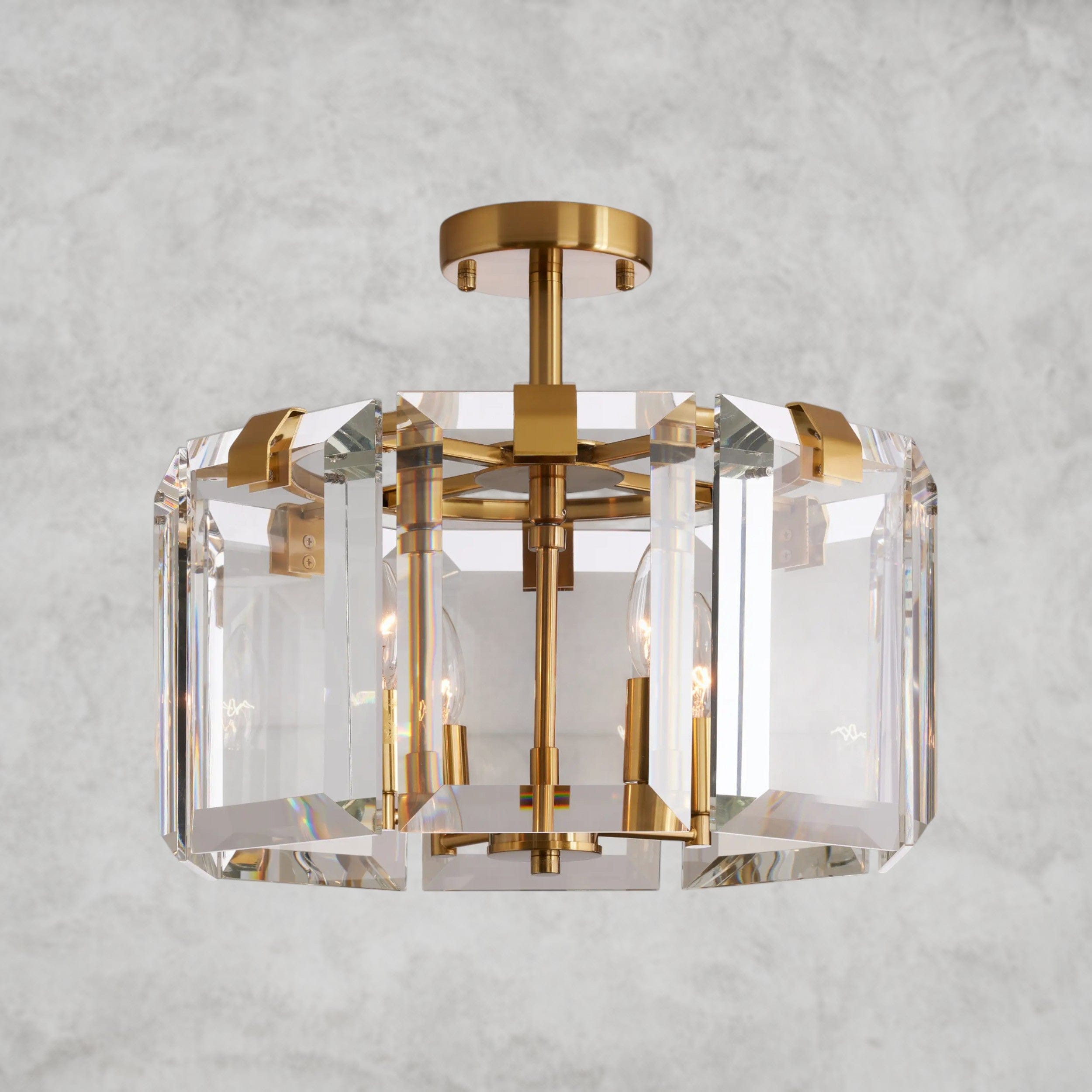 Brass Amaya Flush Mount