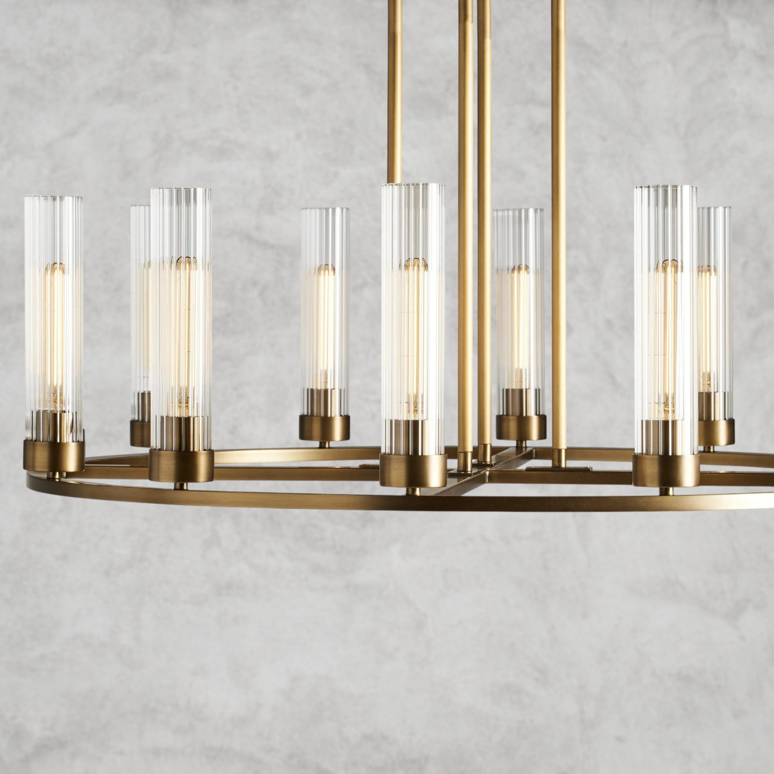 Andreas Round Chandelier 10/ 12 Light