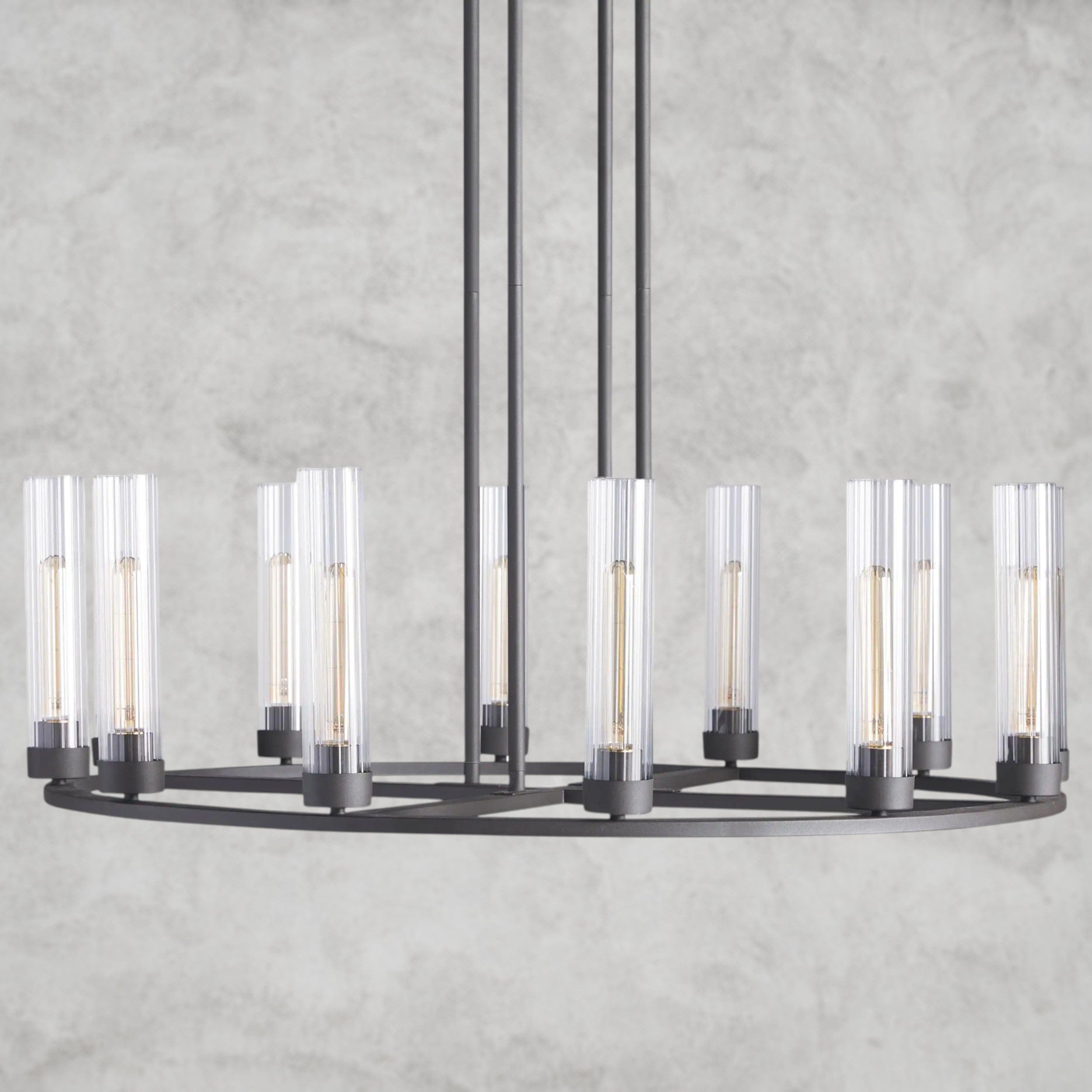 Andreas Round Chandelier 10/ 12 Light