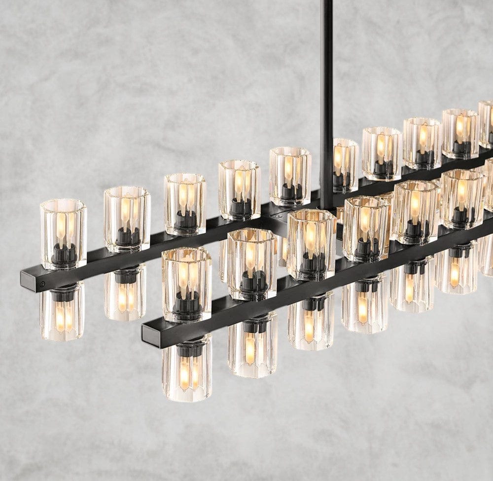 Arcachon LED Rectangular Chandelier 54", 72"