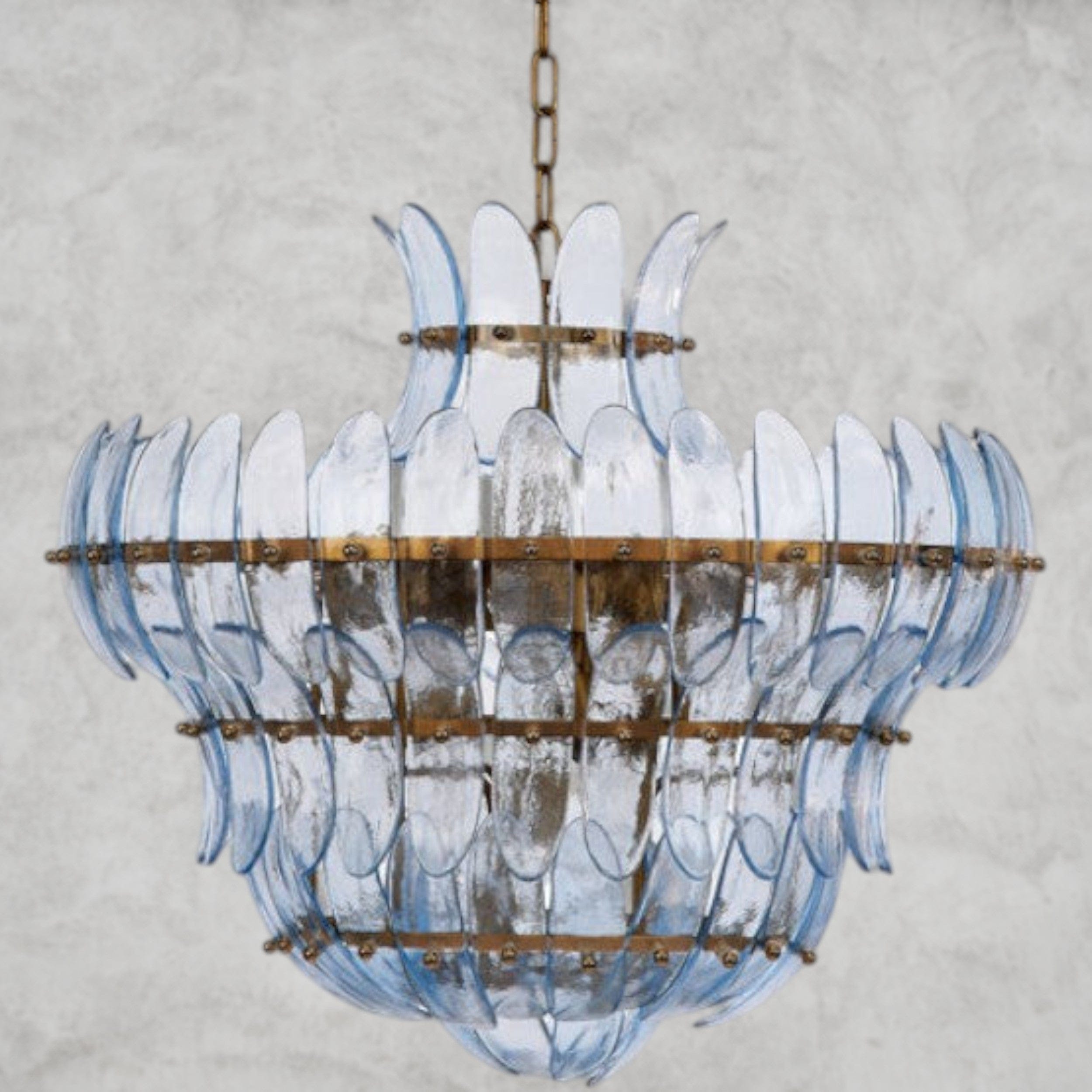 Arcade 10-Light Glass Chandelier