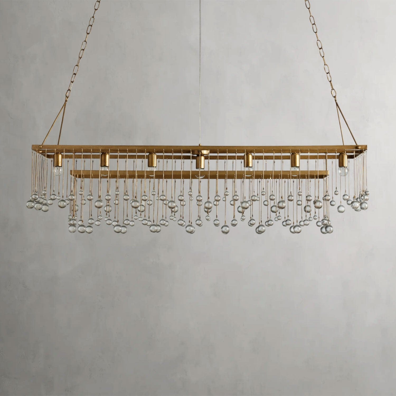 Aubrey Rectangular Chandelier 47", 60"
