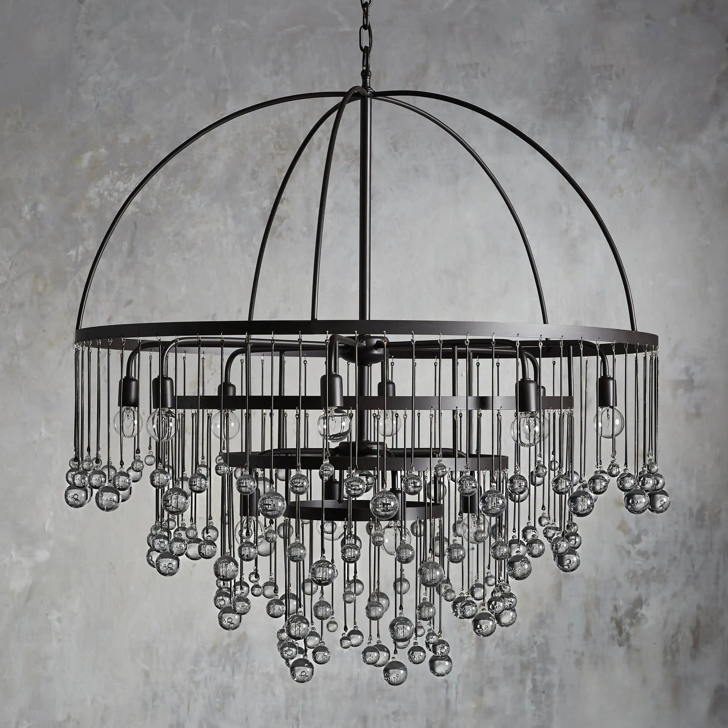 Aubrey Round Chandelier 2-TIER, 4-TIER