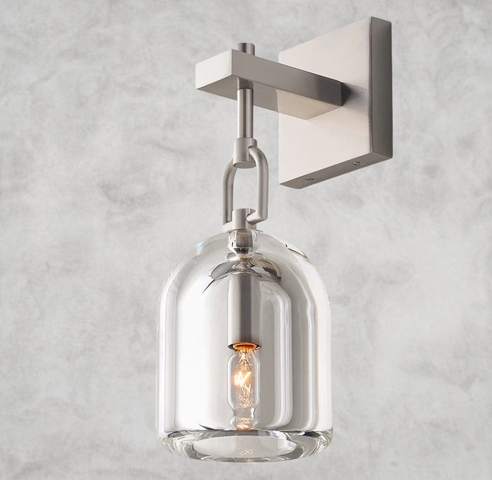 Nickle Botanist Cloche Sconce