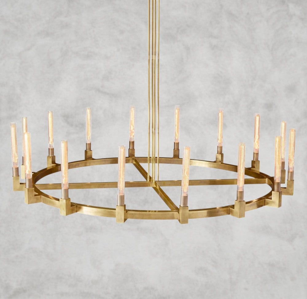 CANNELE ROUND CHANDELIER 36", 48", 60", 72"