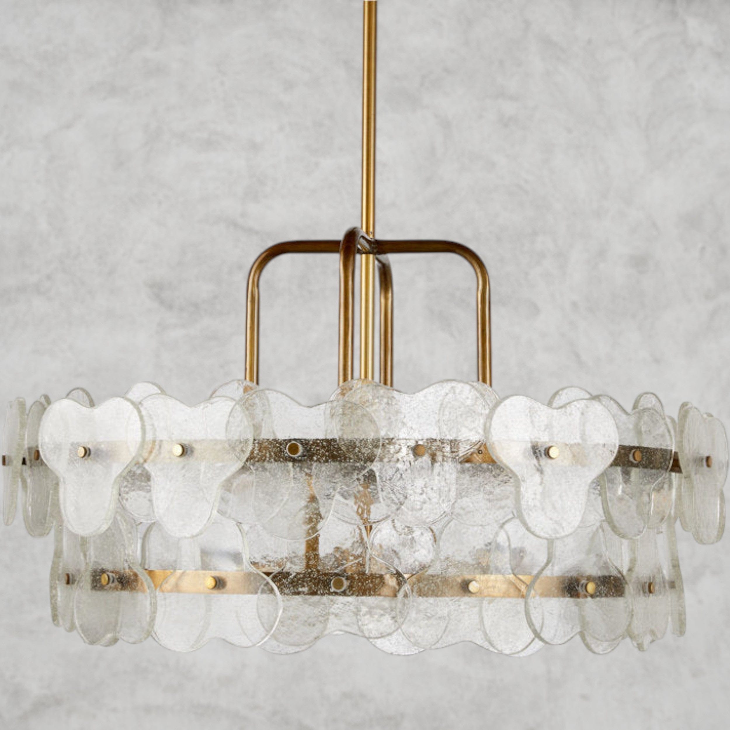 Cascade Glass Chandelier