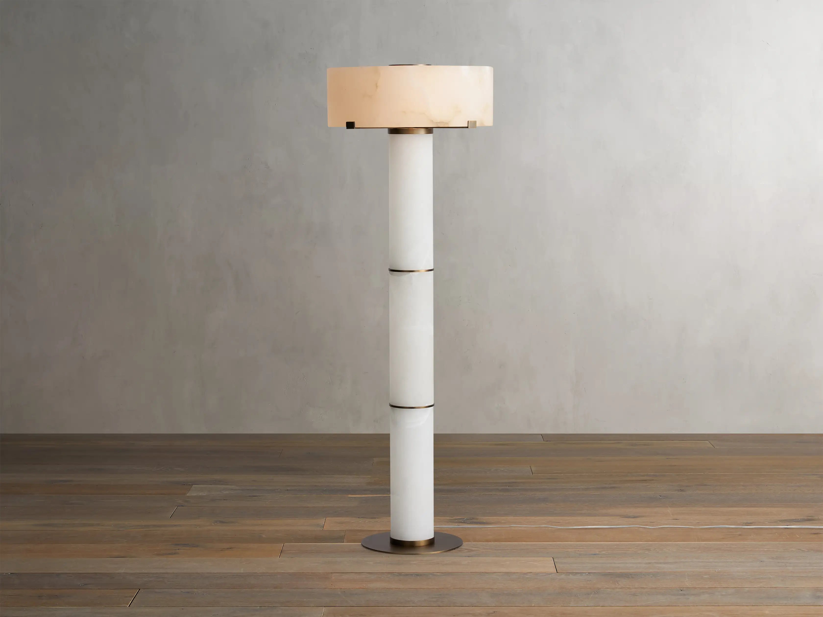 Brass Chayla Floor Lamp