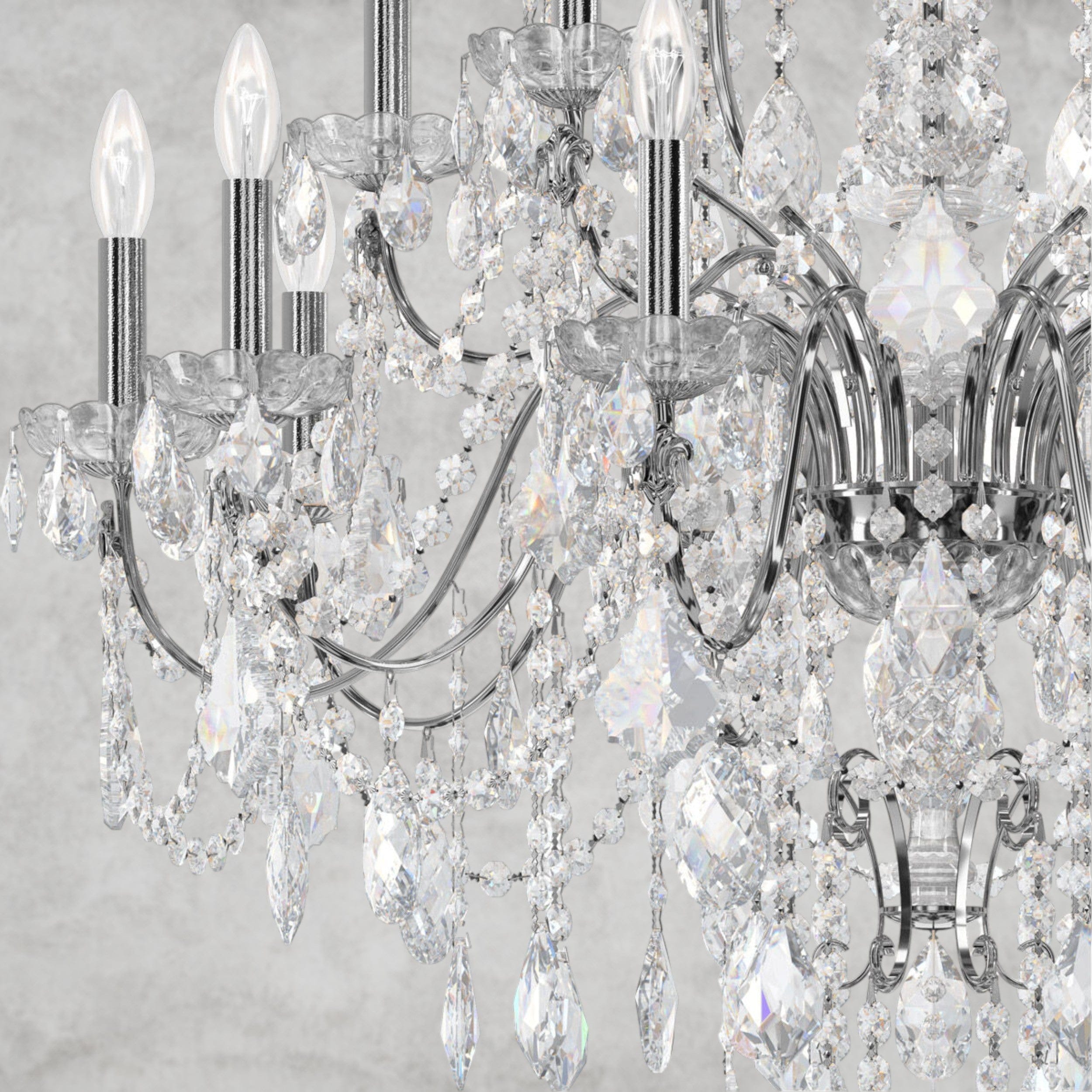Coinora Century Chandelier 37"
