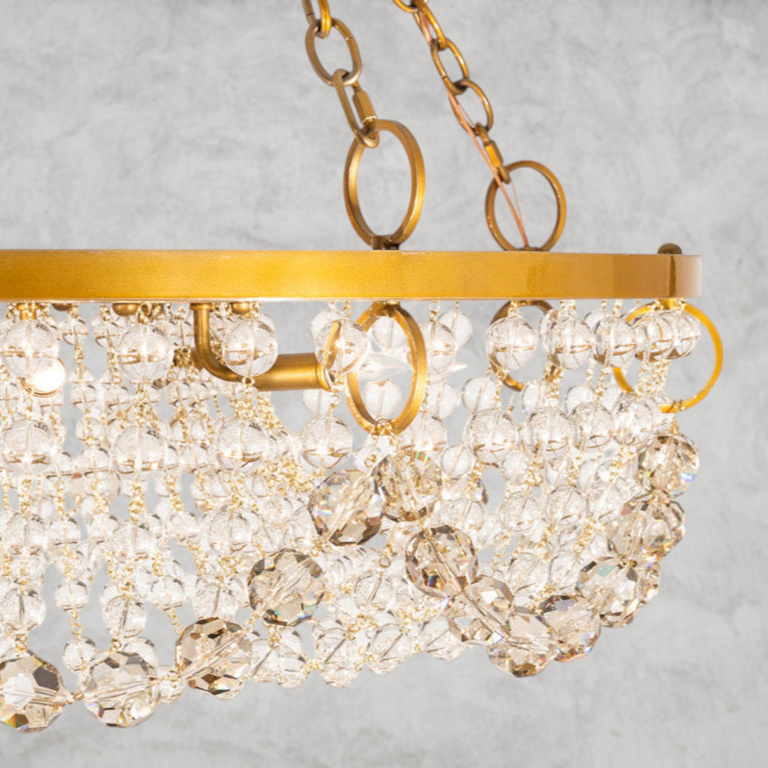 Crystal Bead Chandelier