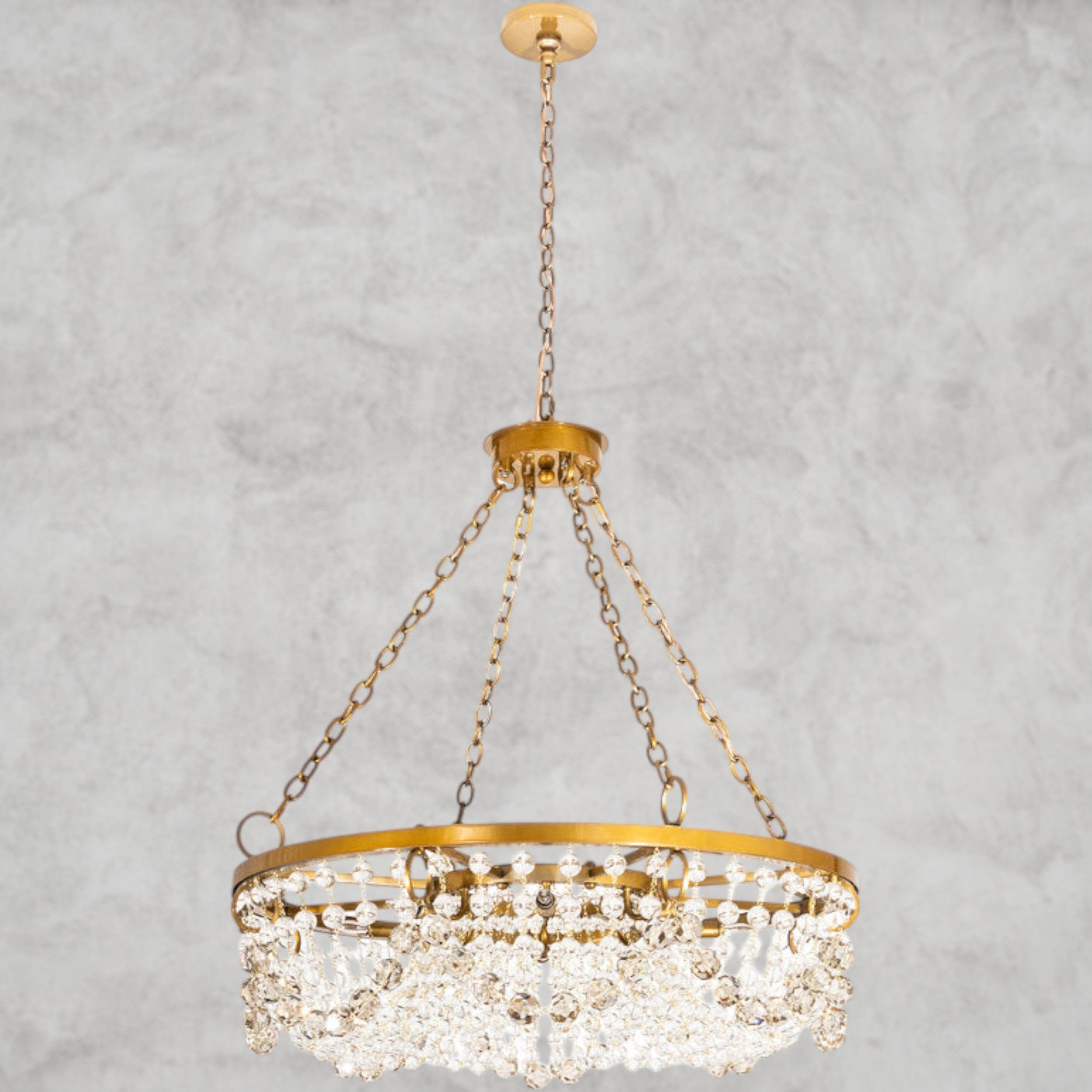 Crystal Bead Chandelier