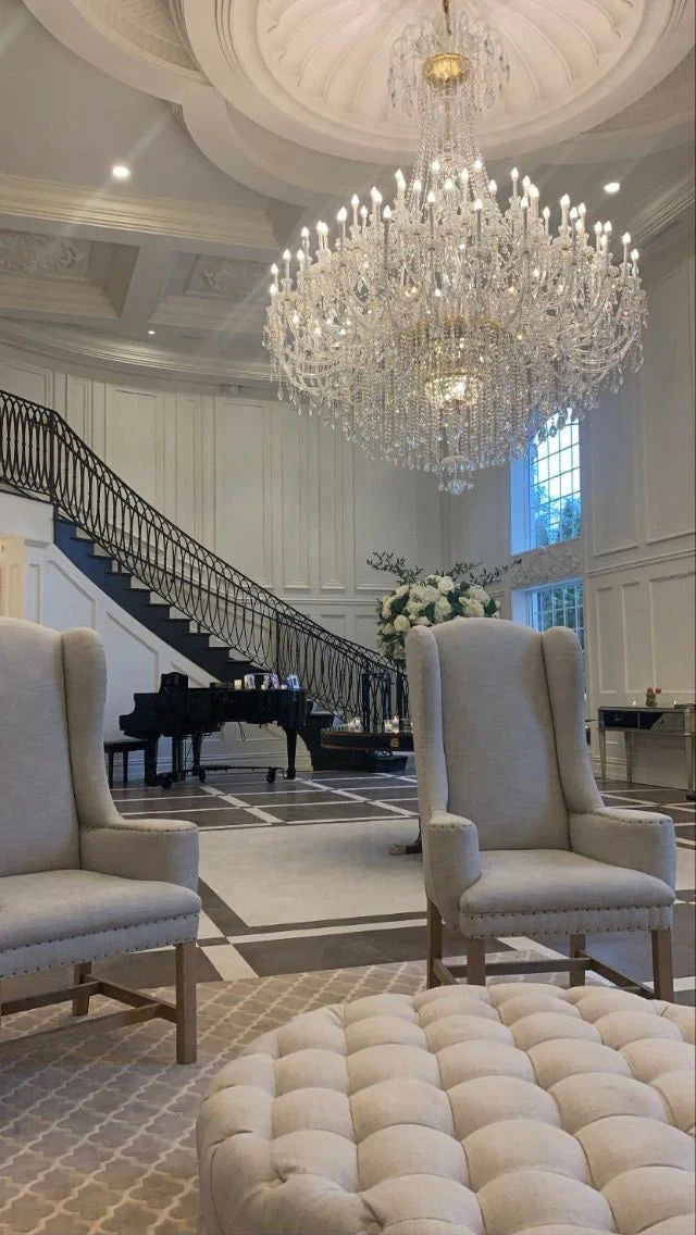 Classic Crystal 60/ 72/ 90 Lights Chandelier