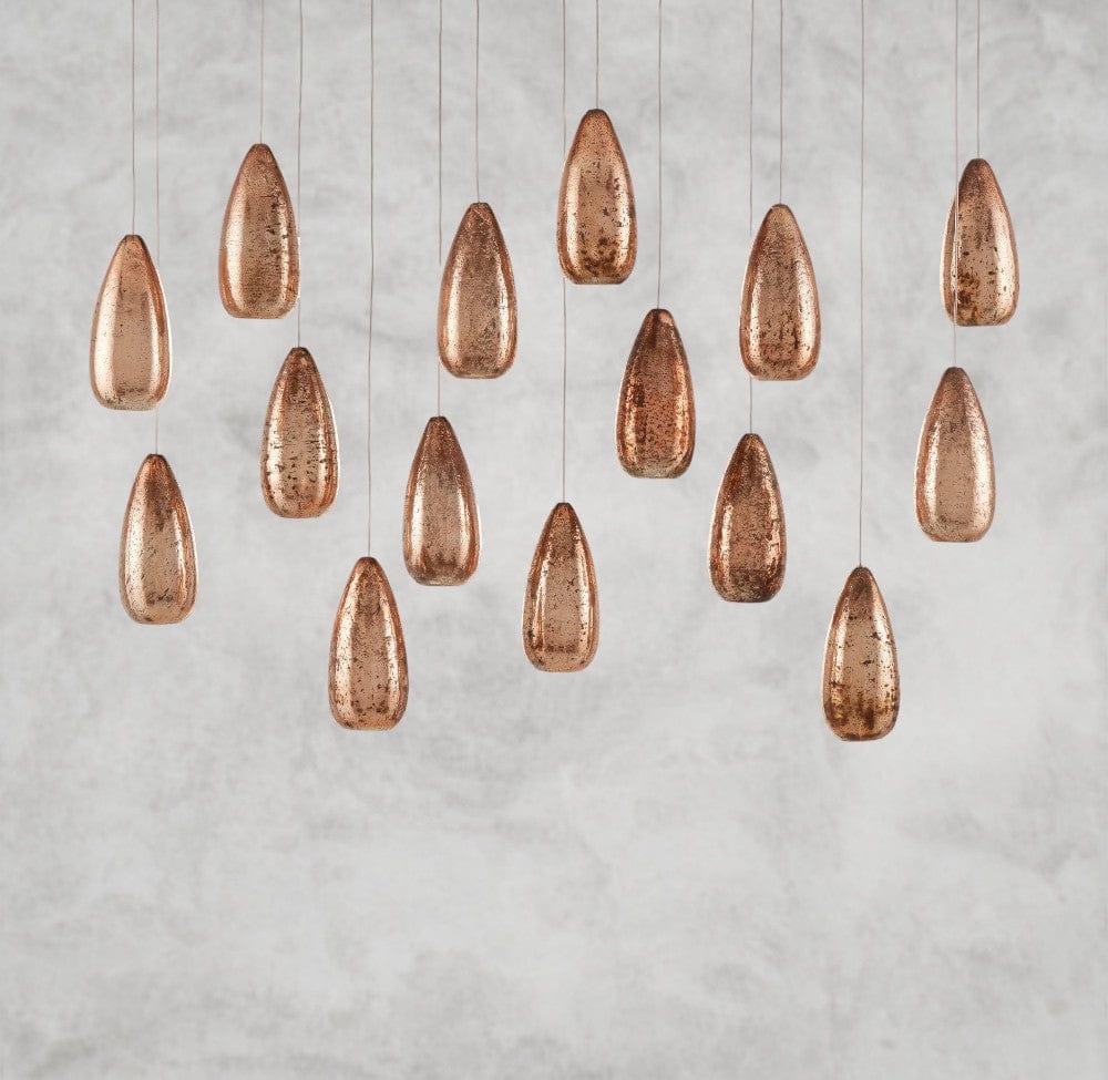 Edda Linear Glass Chandelier 48", 54"