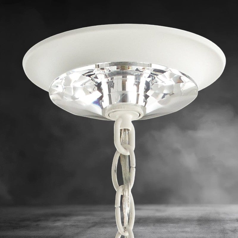 Esmeralda Single Tier Crystal Chandelier 37"