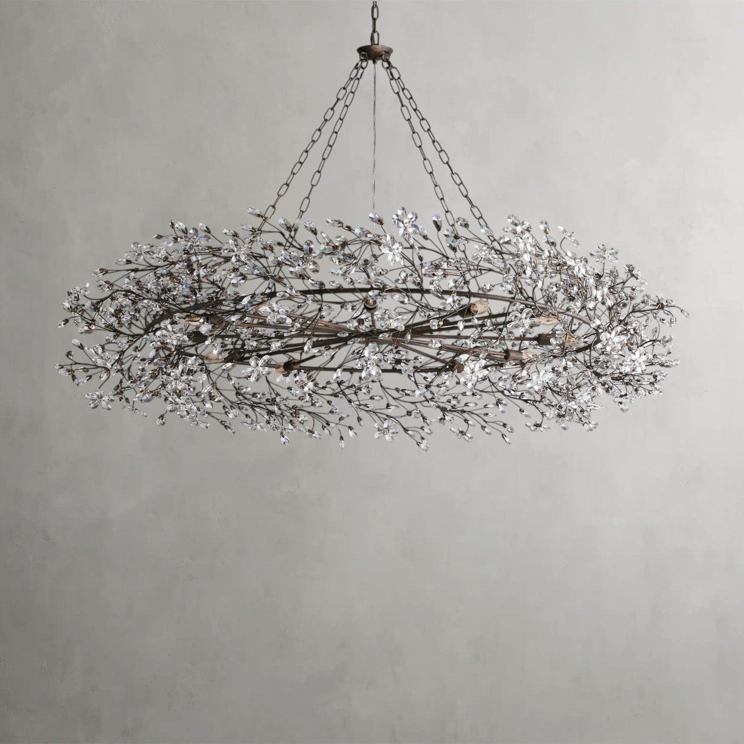 Fiore Crown Chandelier 39", 48", 60"