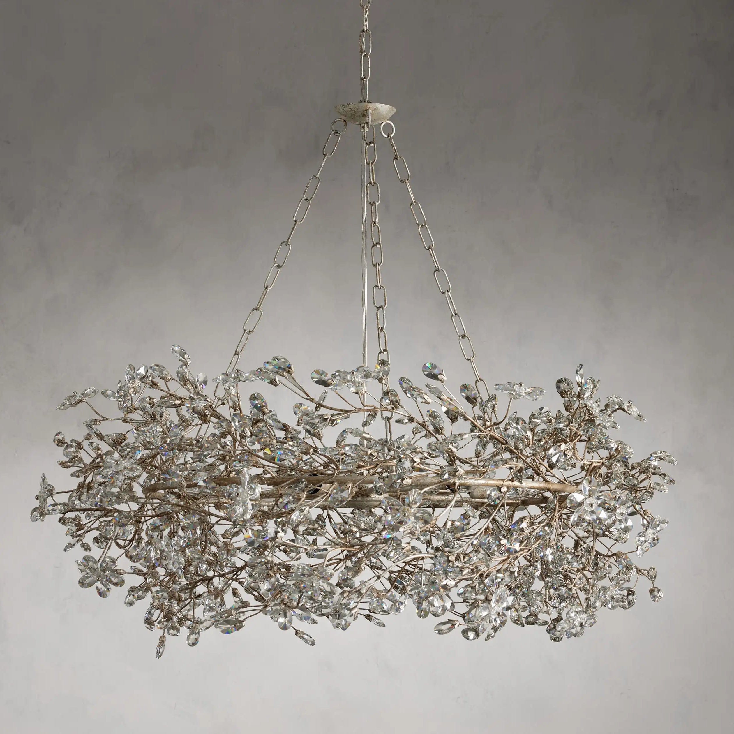 Fiore Crown Chandelier 39", 48", 60"