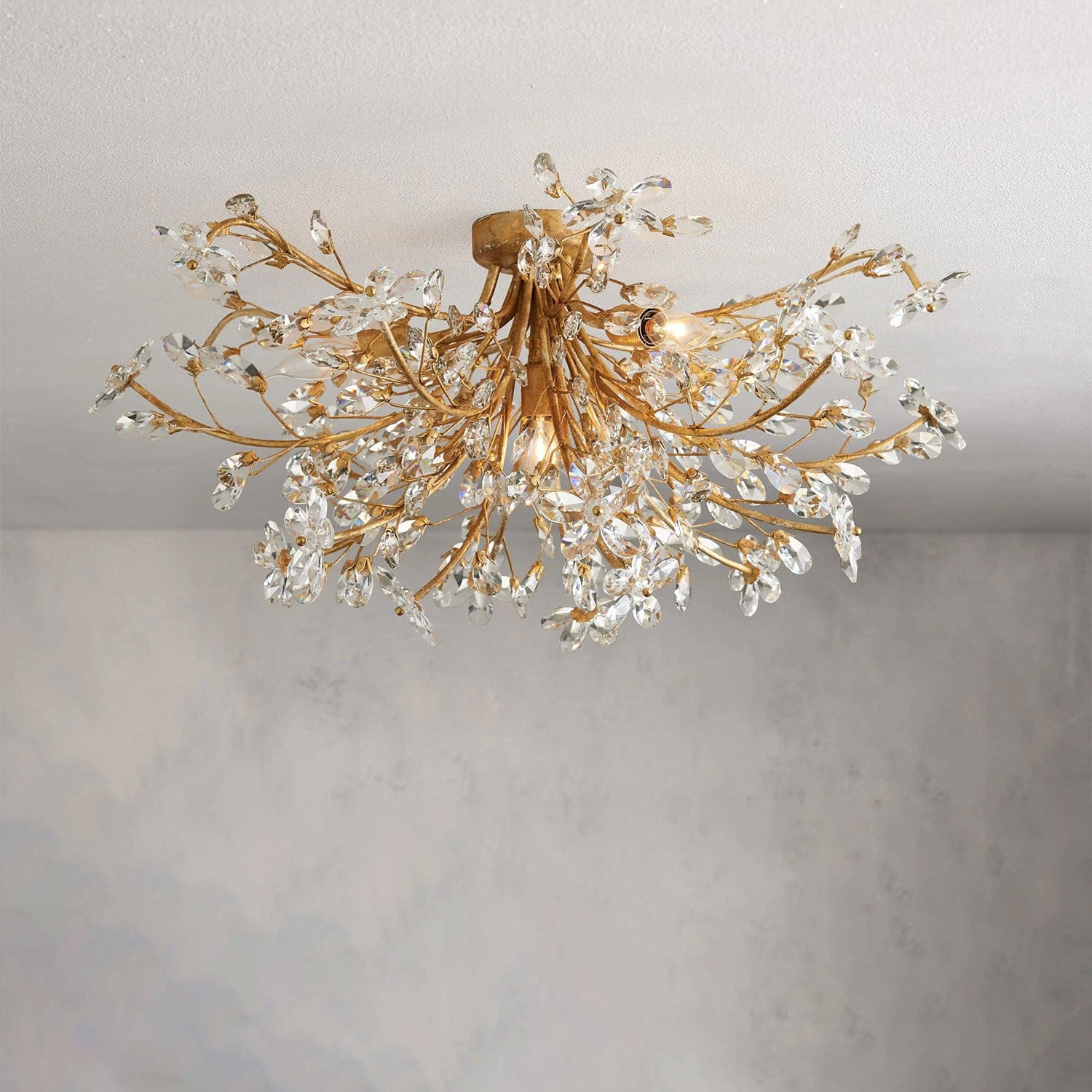 GOLD Fiore Flush Mount