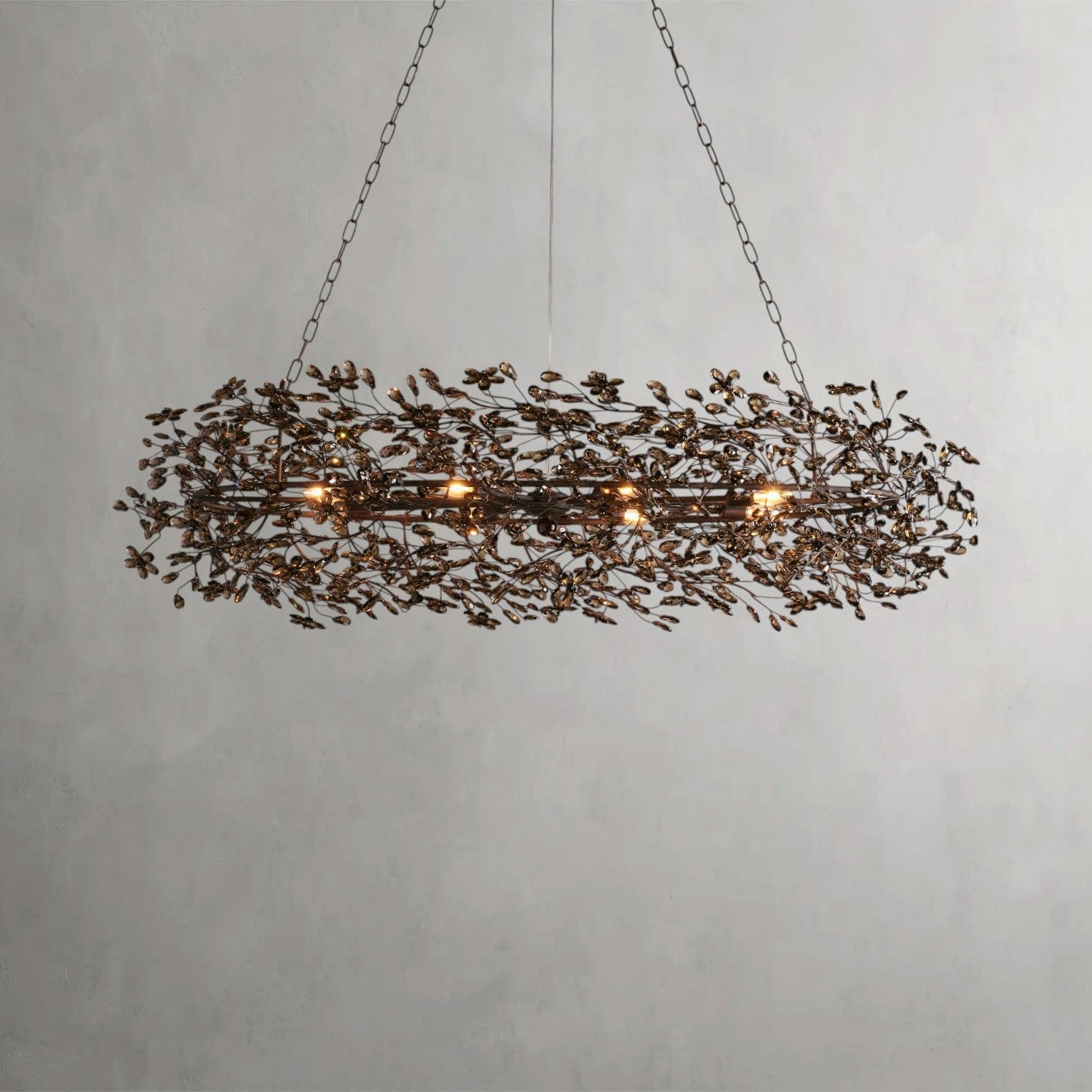 Fiore Oval Chandelier 62", 74"