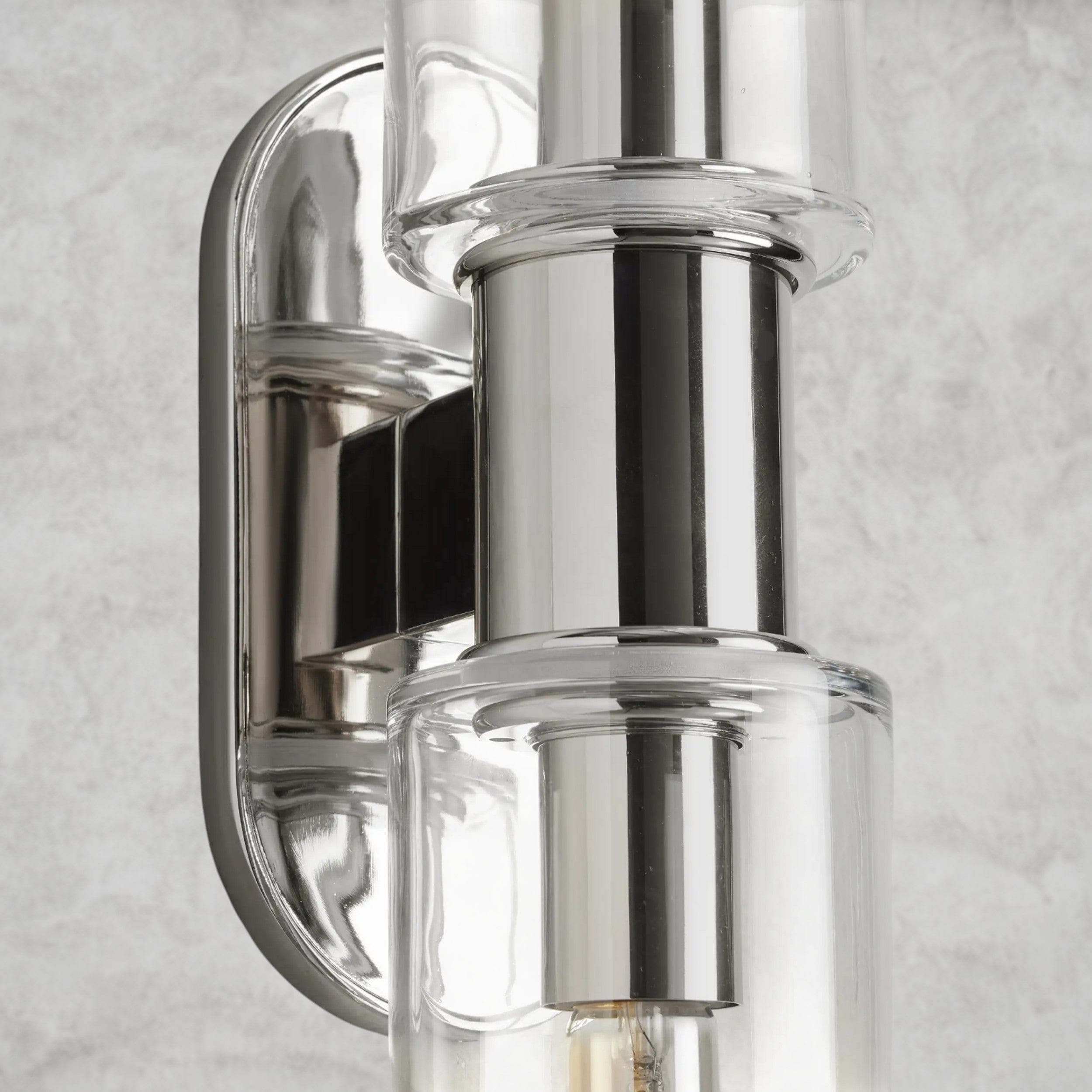 Harlin Double Sconce in Clear