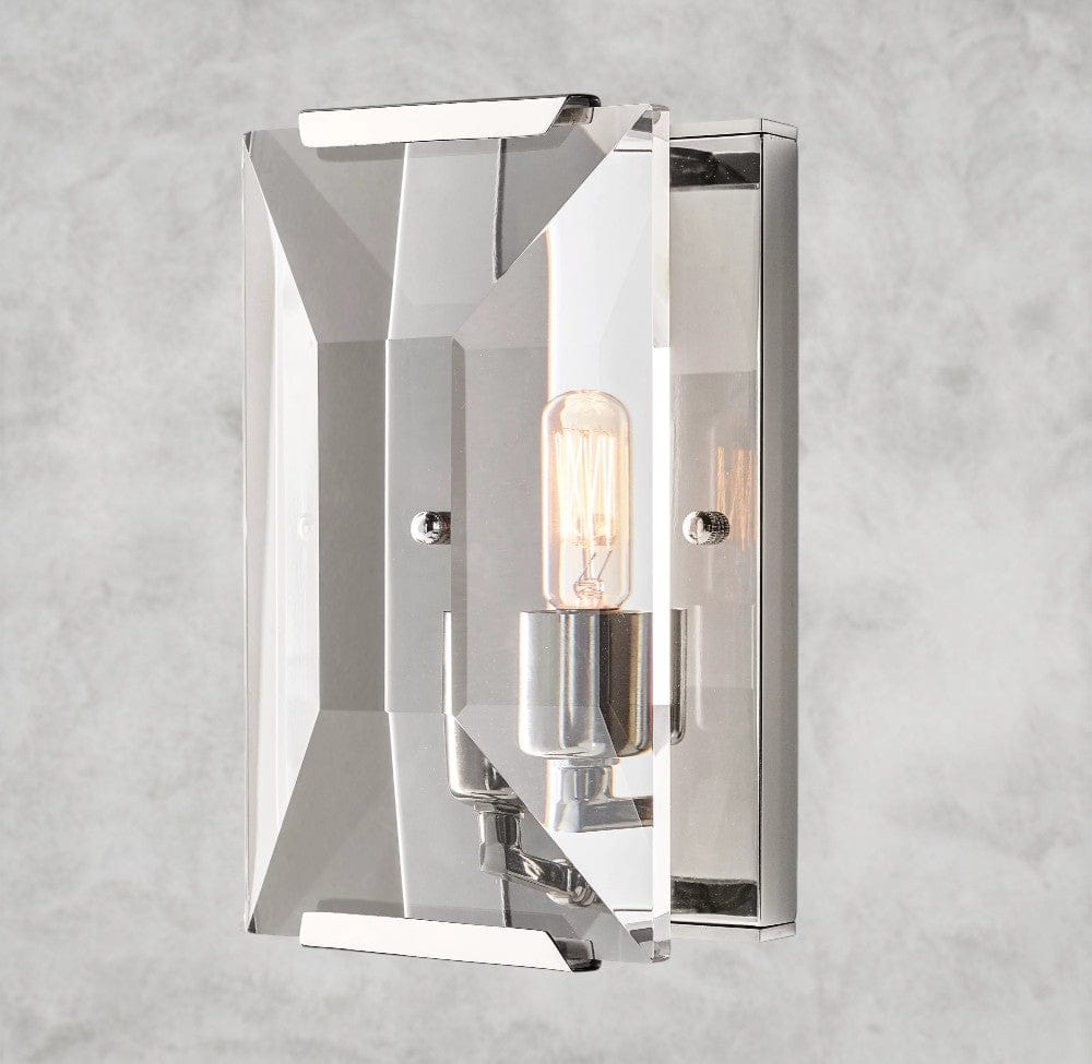 Nickle Harlow Crystal Sconce