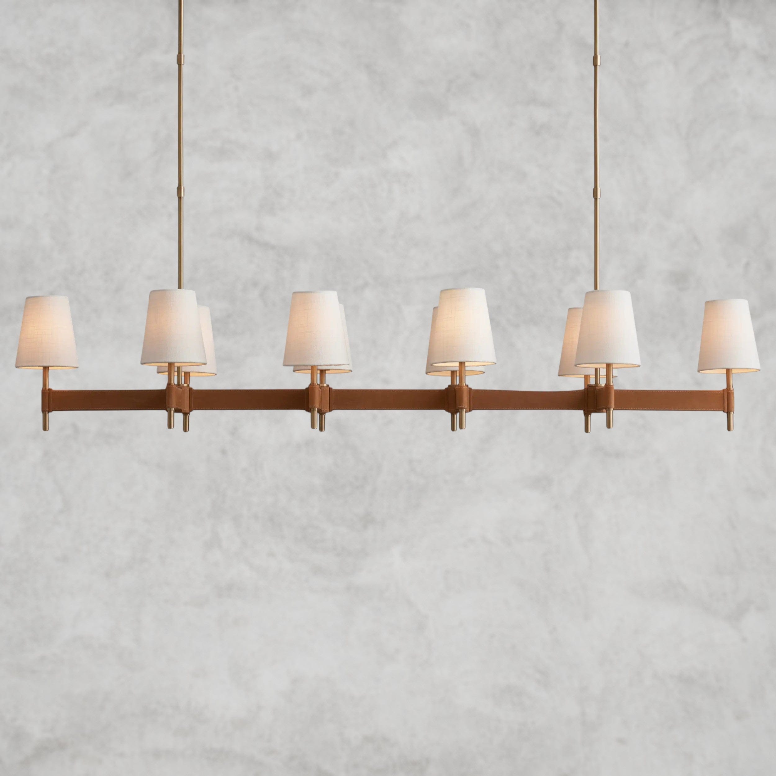 10 Light Hastings Linear Chandelier