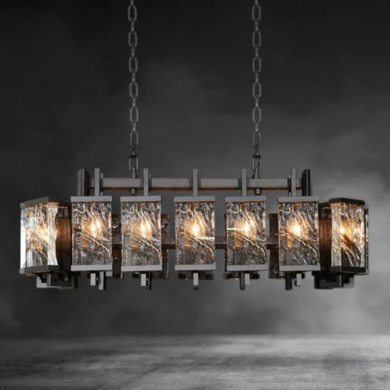 113cm/44.5" Ice Rectangular Pendant