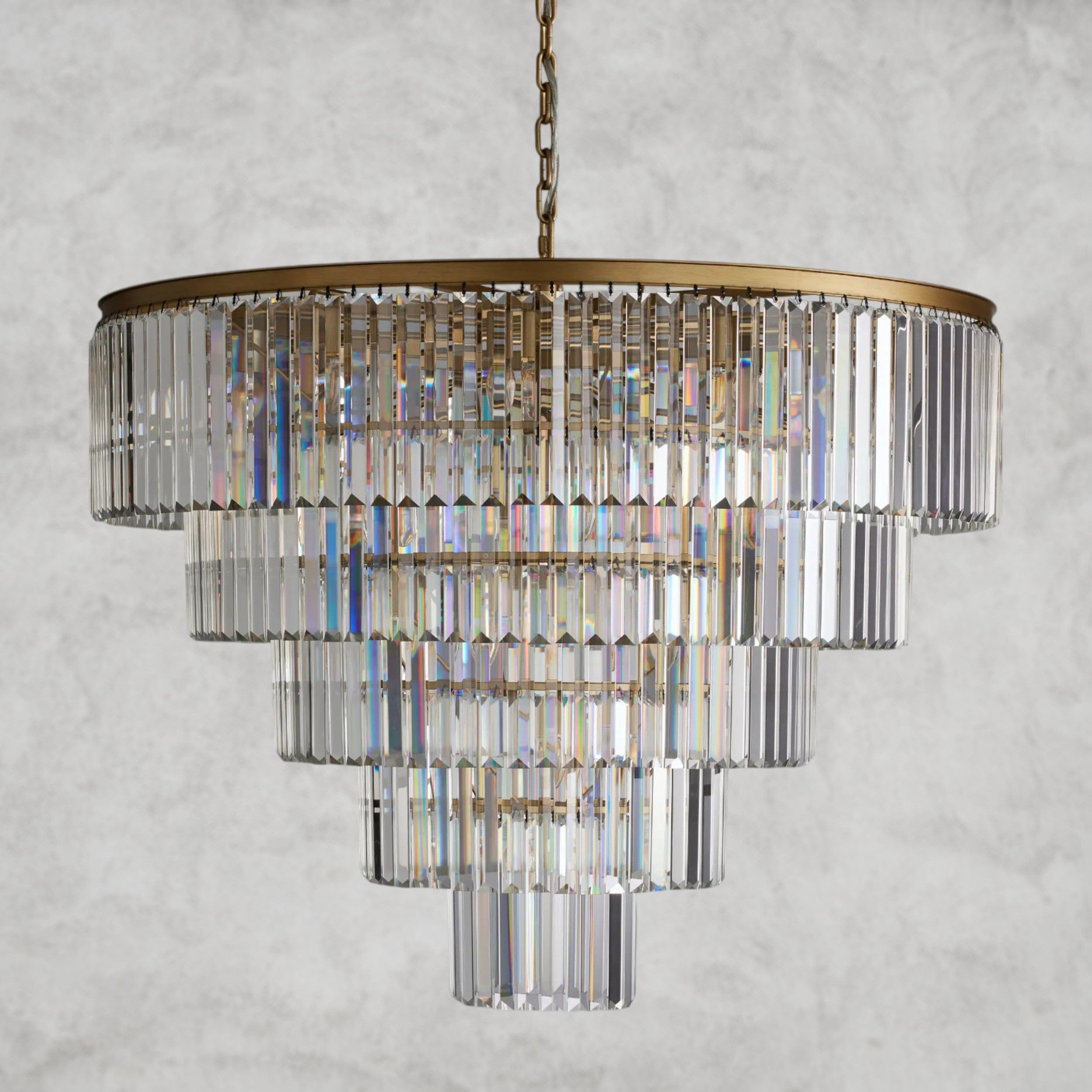 Leyland Tiered Round Chandelier
