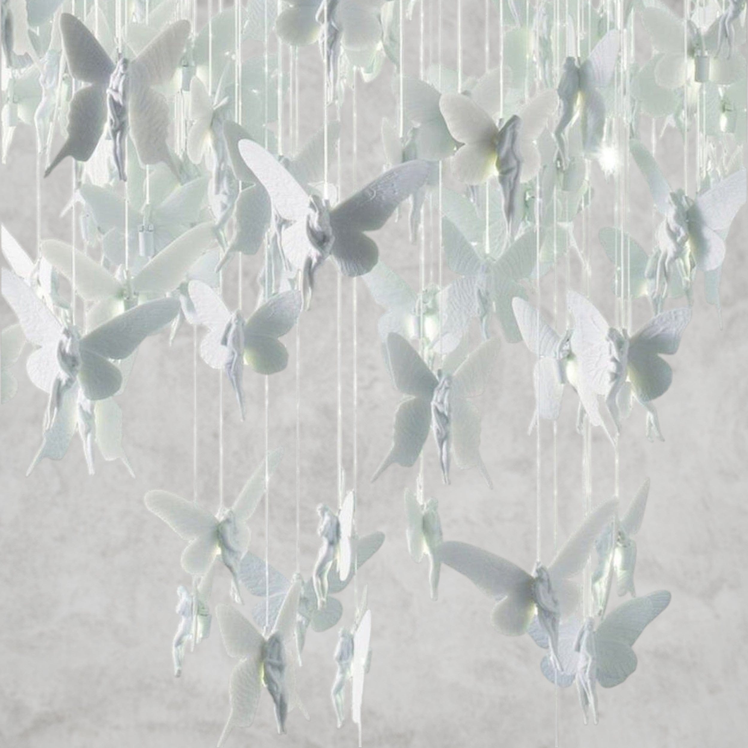 Lladro Niagara Chandelier 78"