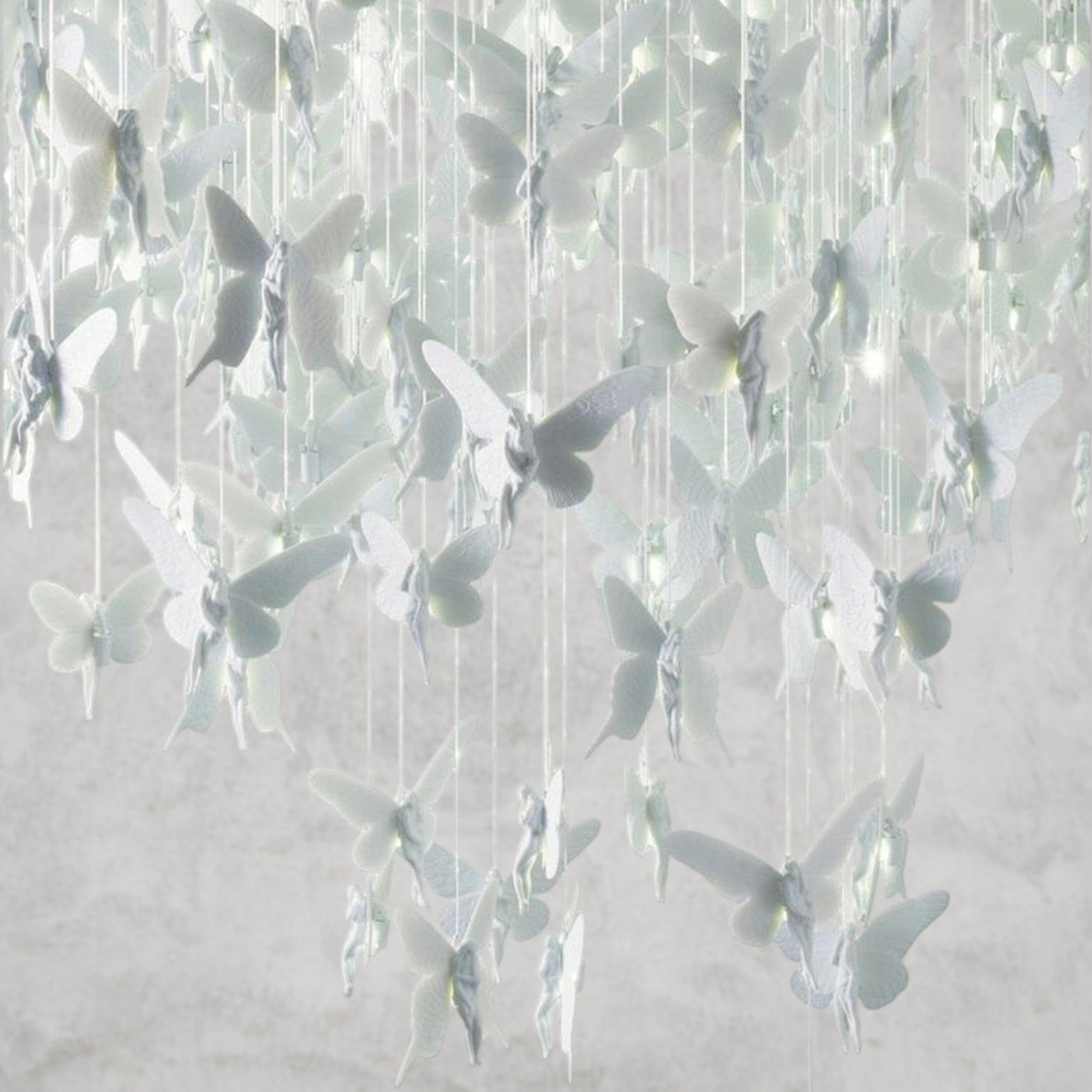 Lladro Niagara Chandelier 78"