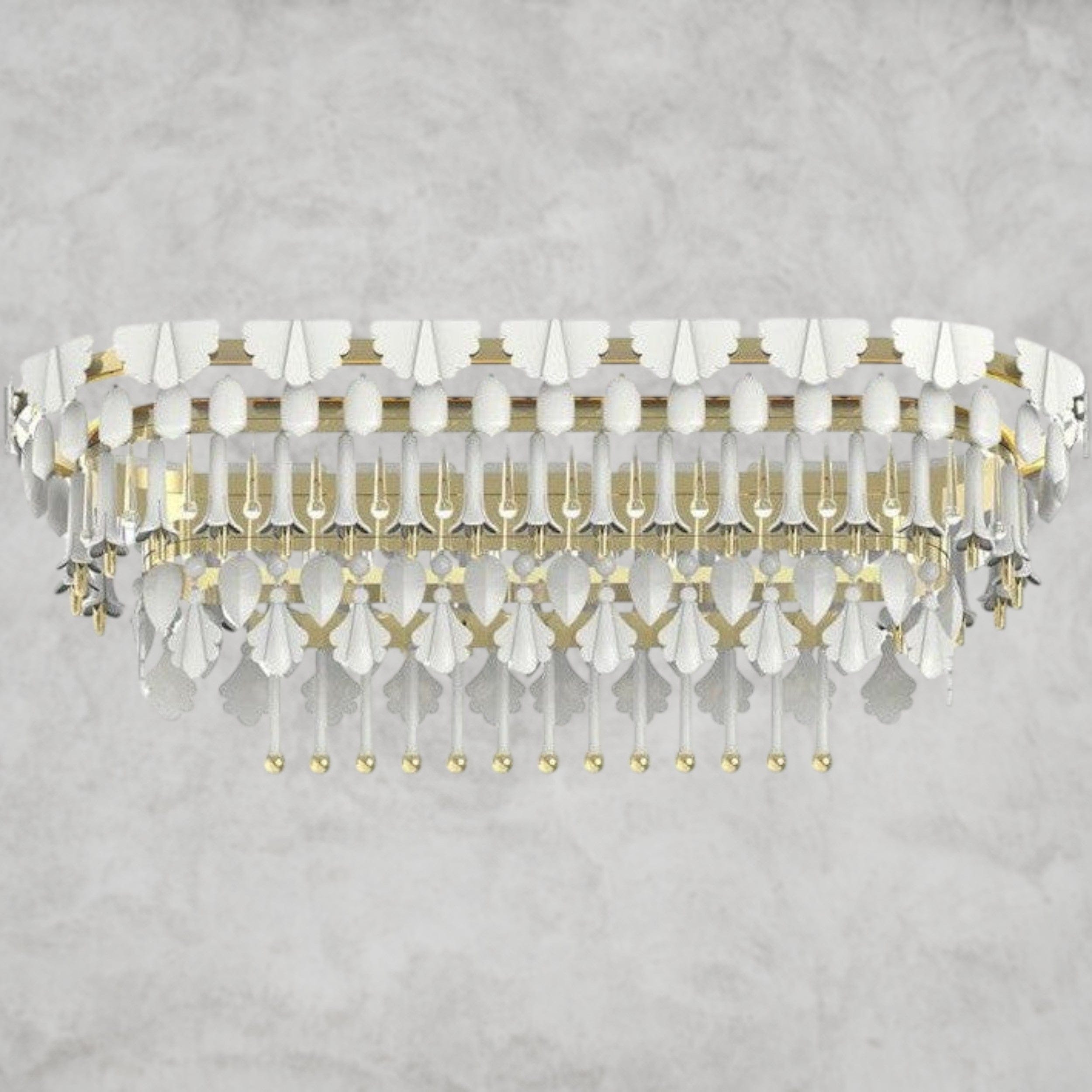 Lladro Seasons Oval Chandelier