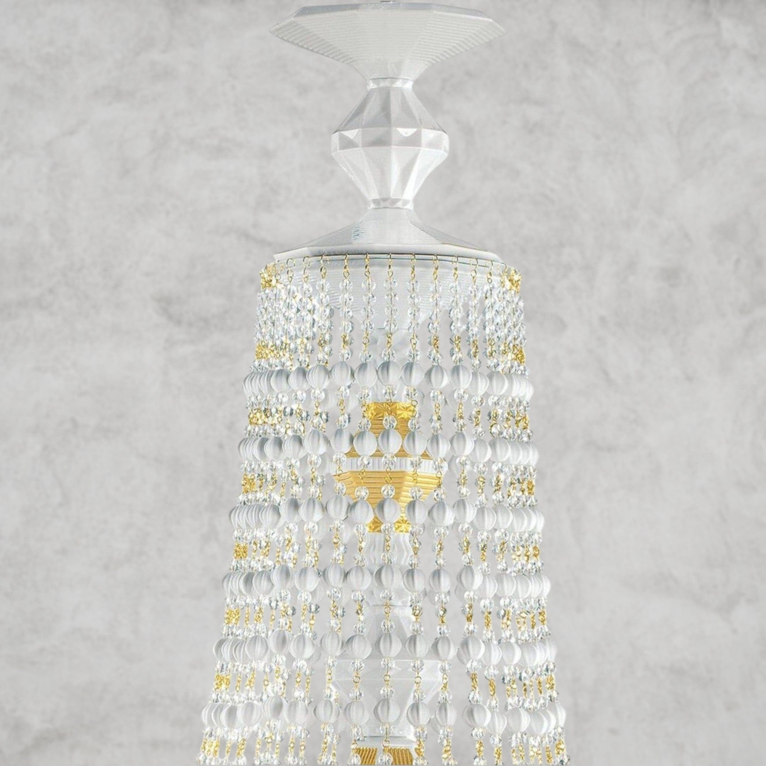 Lladro Winter Palace 12-Lights Chandelier