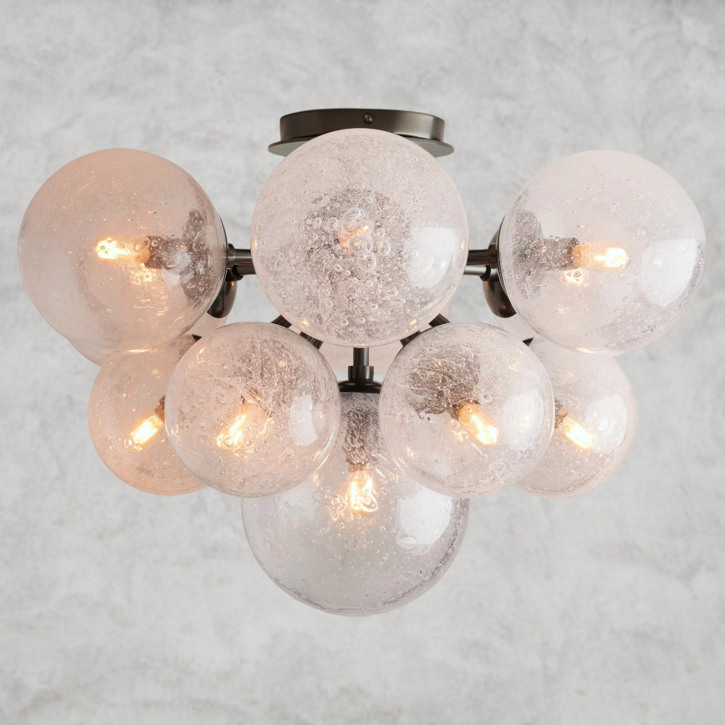 Bronze Mandoza Flush Mount