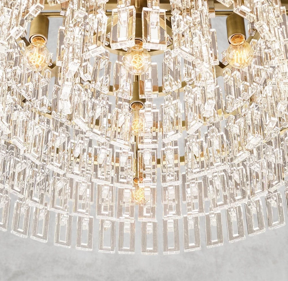 Marignan Round Chandelier 36", 48", 60"
