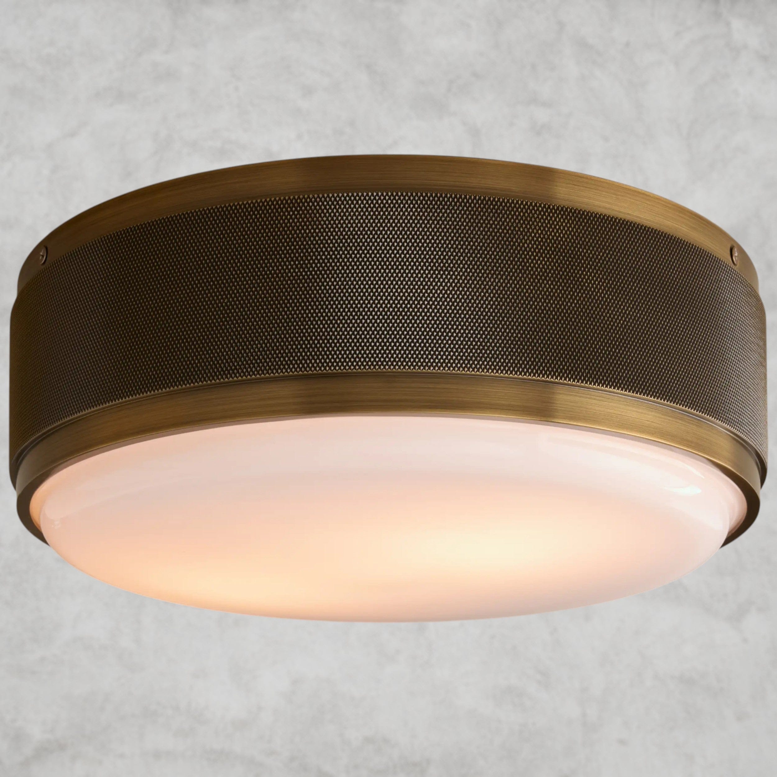 Brass Monroe Flush Mount