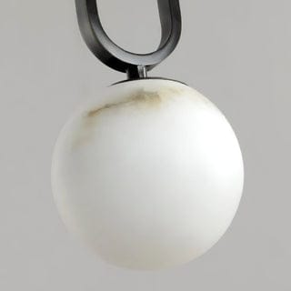 Orb Alabaster Pendant