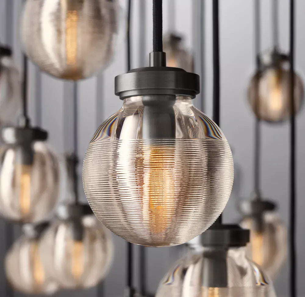 Pearl Rectangular Chandelier 36", 54", 72"