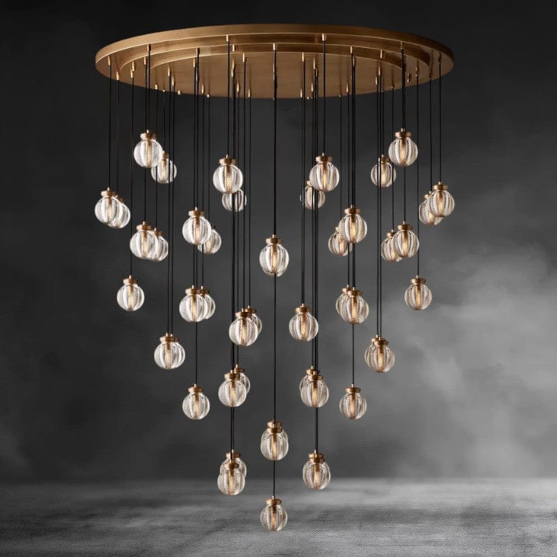 Pearl Round Chandelier 38", 48", 60"