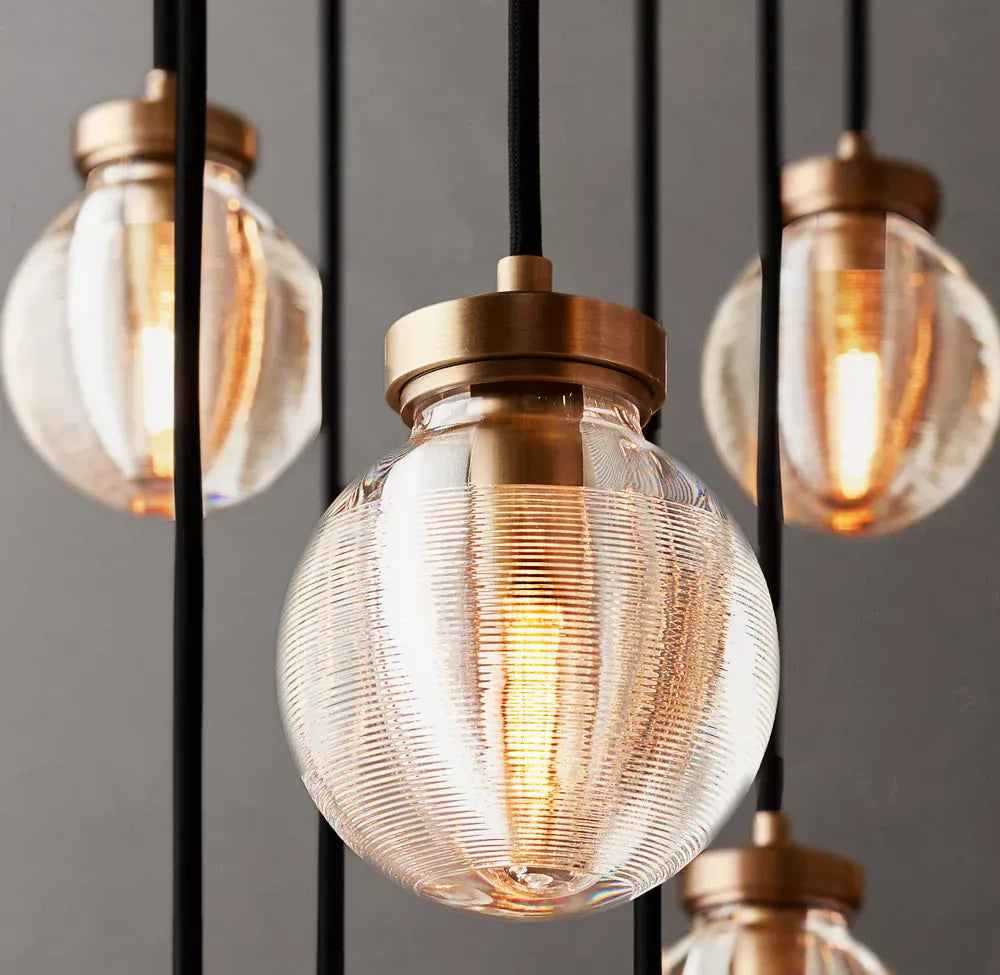 Pearl Round Chandelier 38", 48", 60"