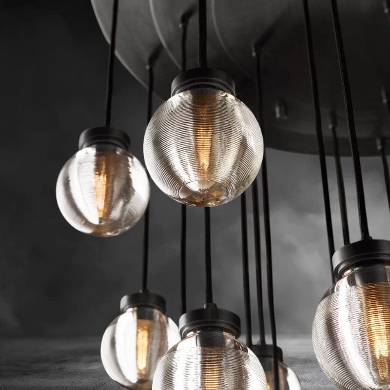 Pearl Round Chandelier 38", 48", 60"