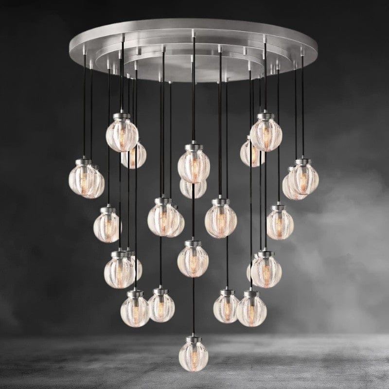 Pearl Round Chandelier 38", 48", 60"