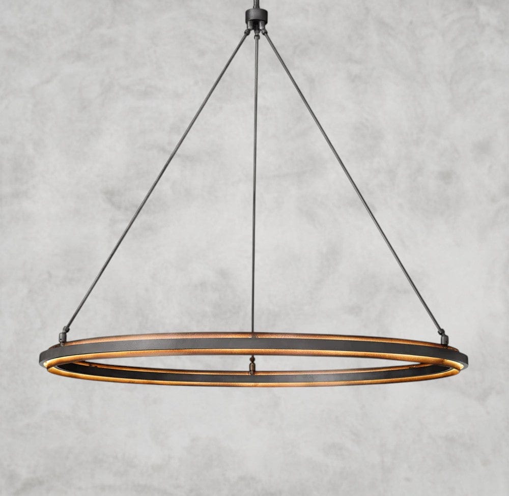 48" Peralta Round Chandelier 36", 48", 60", 2-Tier 60"
