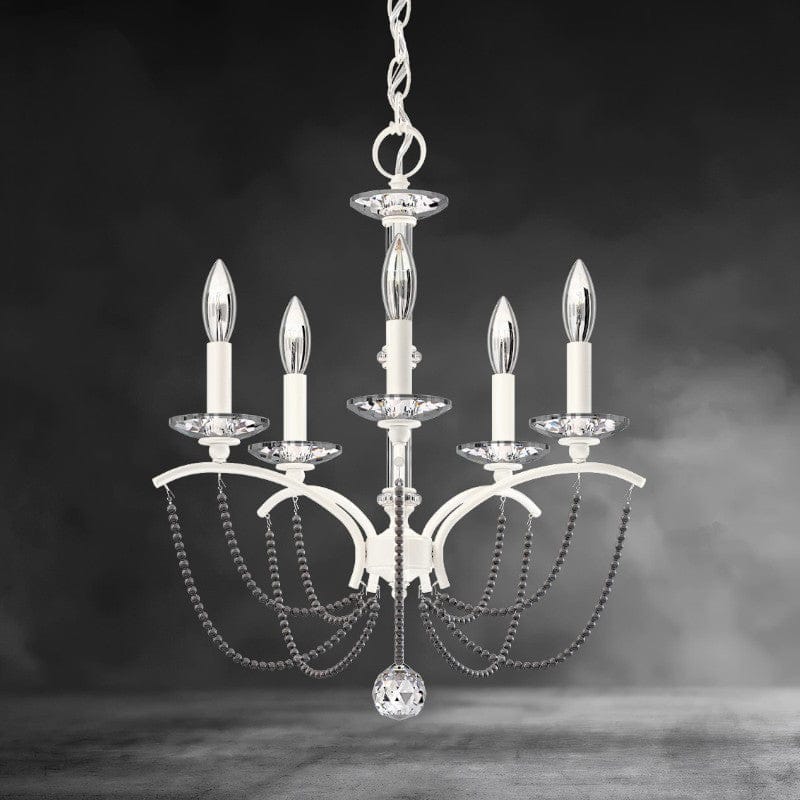 Priscilla Crystal Candlestick Chandelier 18"