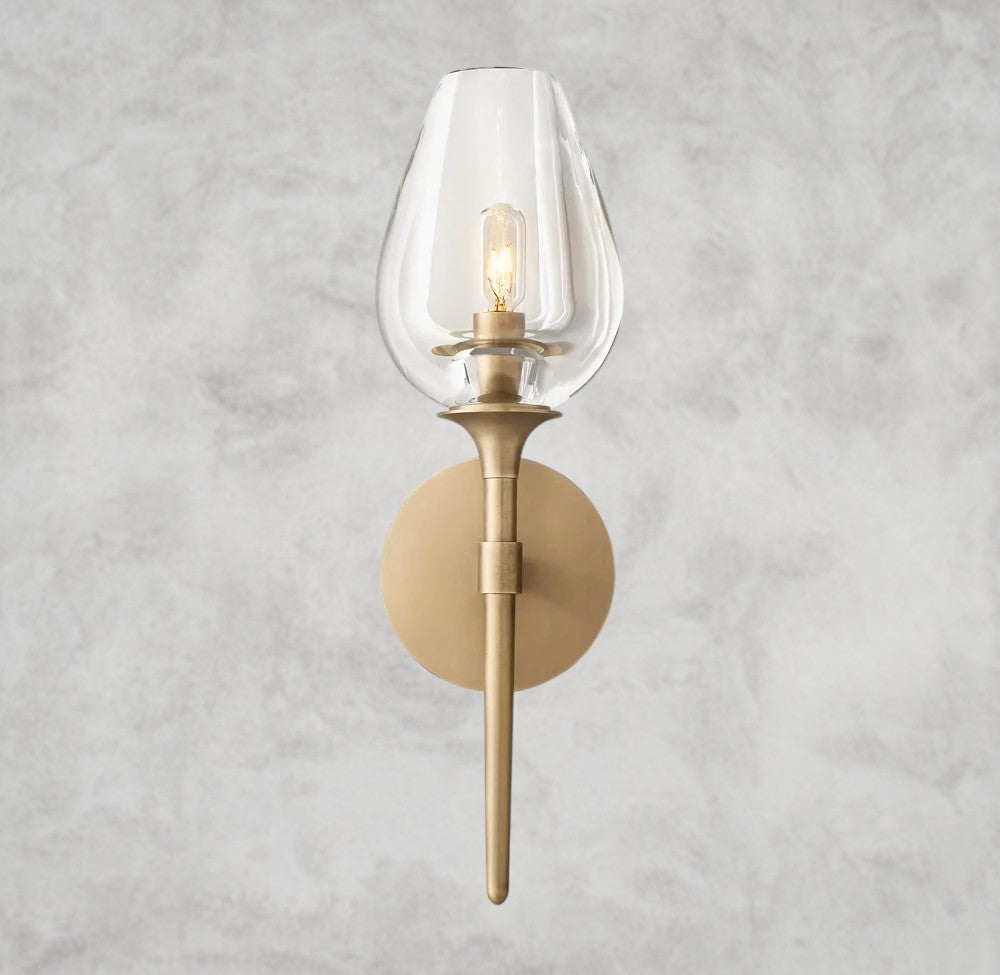Tulipiy Glass Sconce 16“, 24"
