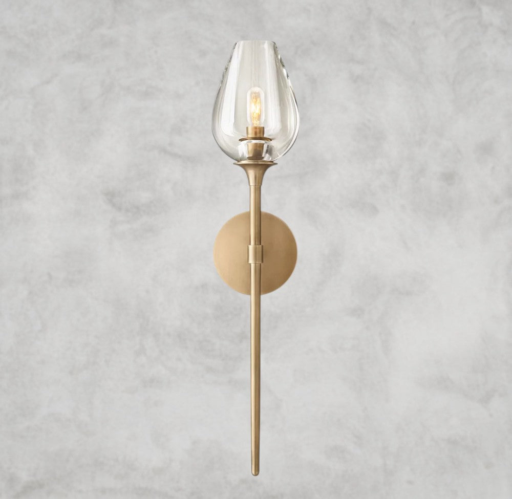 Tulipiy Glass Sconce 16“, 24"