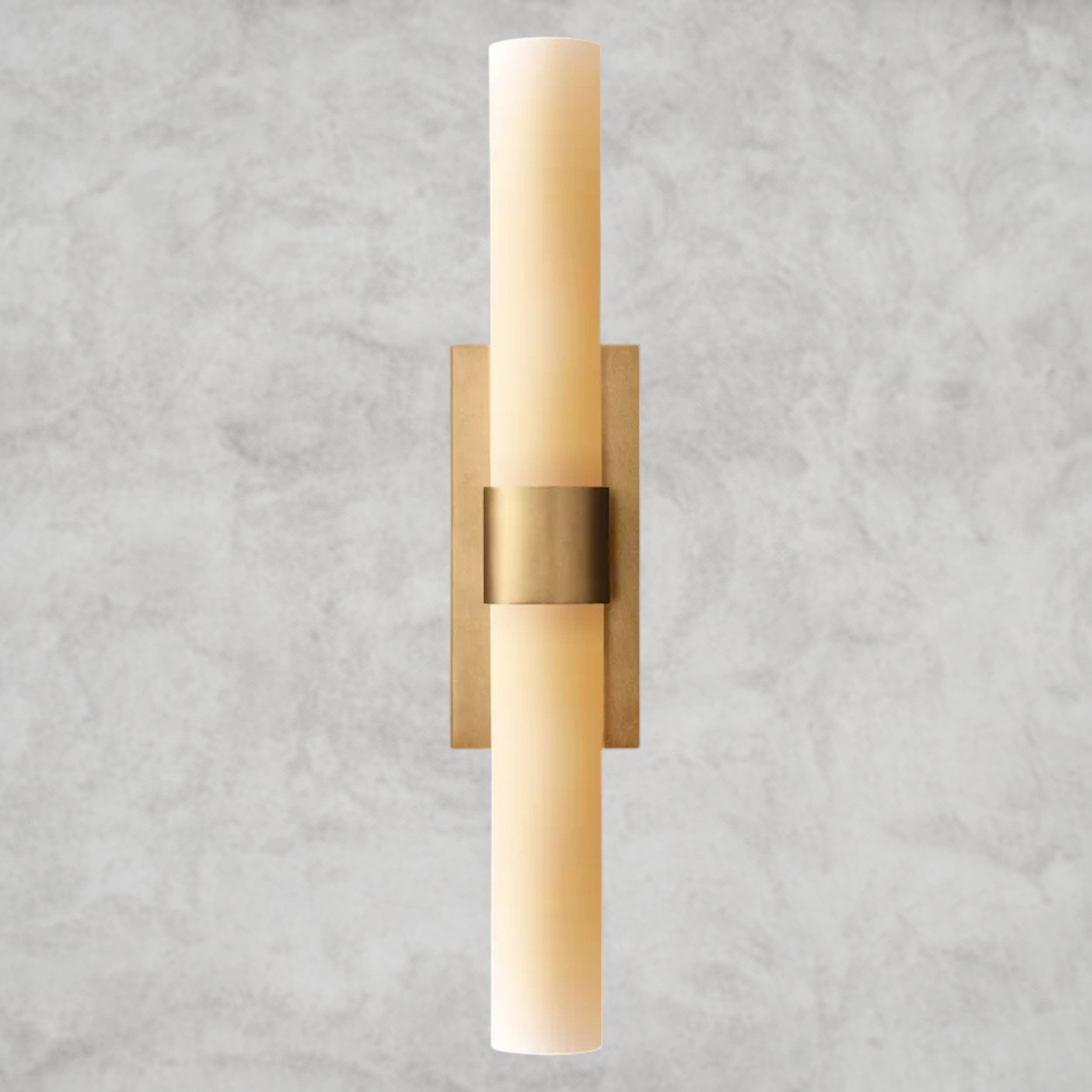 Ravelle Milk Glass Linear Sconce